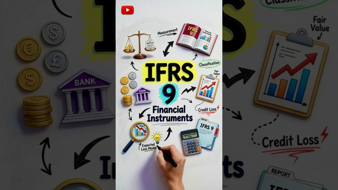 IFRS 9 Explained | Financial Instruments | #ifrs  #Ifrs9 #accountingstandards #shorts
