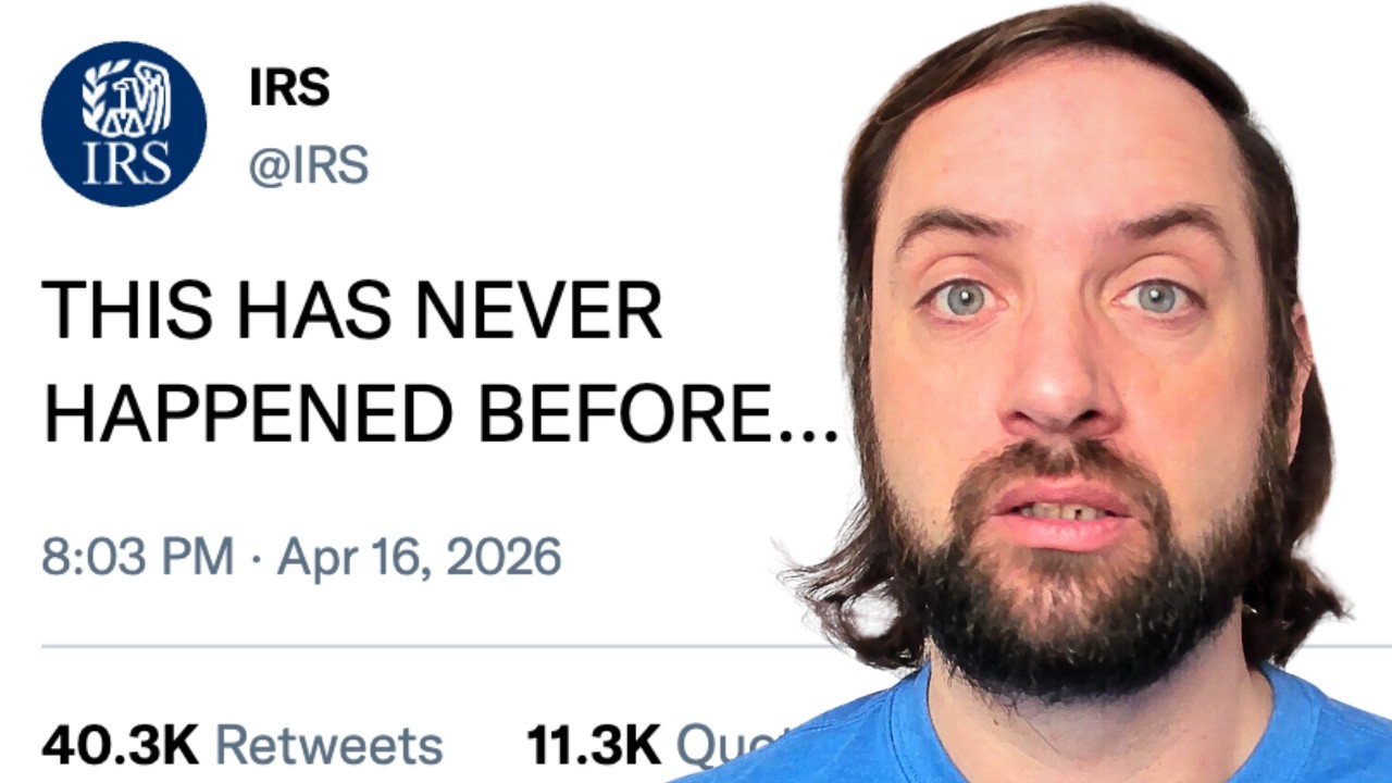 New IRS Tax Return Data Shows People are COMPLETELY Out Of Money