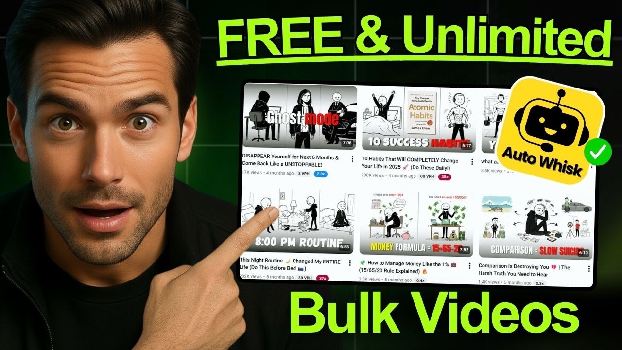 Create Unlimited AI Finance Videos in Bulk | 100% FREE Tools (2026)