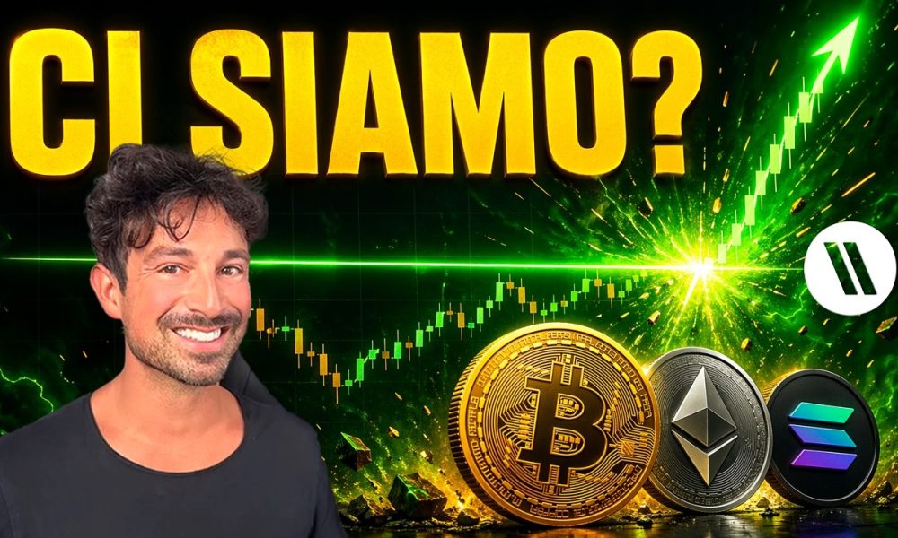 BITCOIN, CRYPTO: CI SIAMO... (SEI PRONTO?)