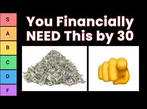Financial Milestones To Reach By 30 (Tier List)