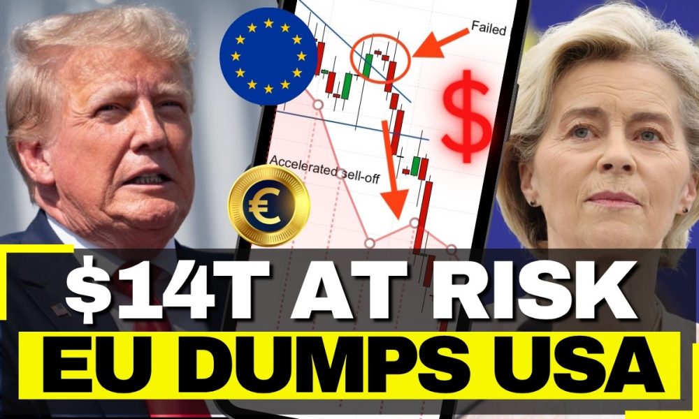 USA Financial System IMPLODES - Europe Treats American Stocks Like Junk, De-Risking $14T NOW