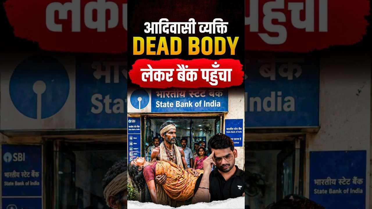 Tribal Man Forced to Bring Dead Body to Bank! Reality of Financial Inclusion in India