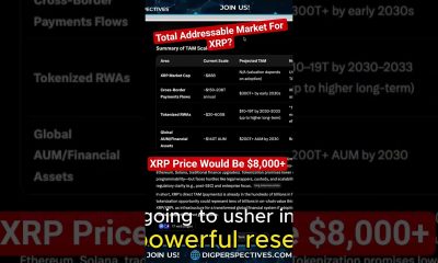 TAM Total Addressable Market For XRP - Price Would Be $8,000+