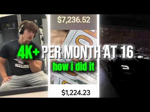 how to actually start making money as a teenager