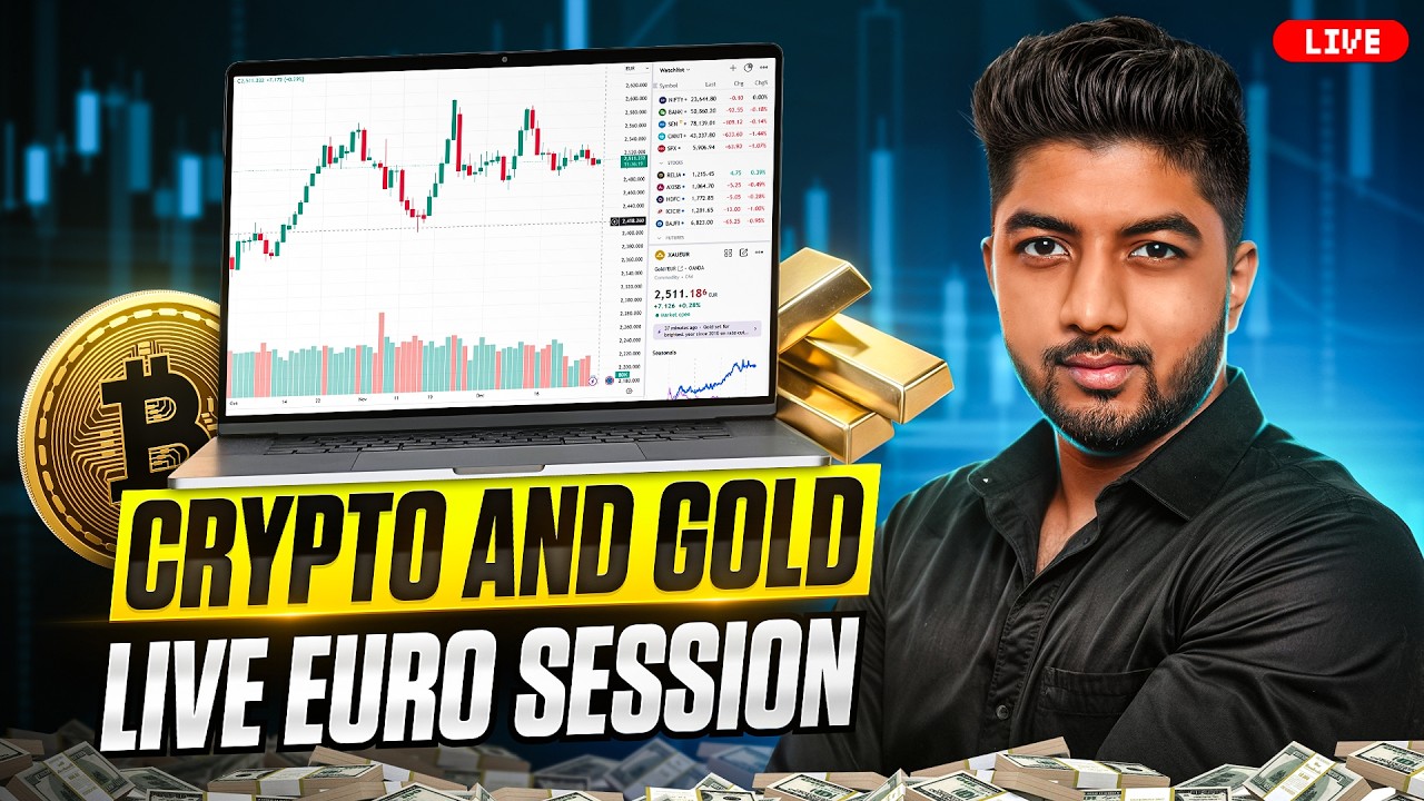 28 April | Live Market Analysis for Gold and Crypto | Euro Session