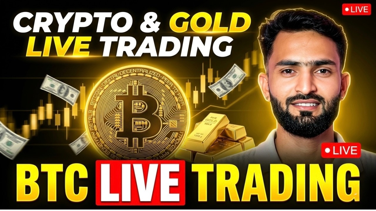 Btc Live Trading & Gold Live Trading | crypto live trading & xauusd Live Trading  #Gold #BTC #CRYPTO