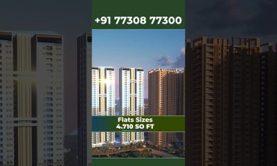 Premium Apartments | 40 Floors Luxury Towers in Puppalaguda | Near Financial District Hyderabad