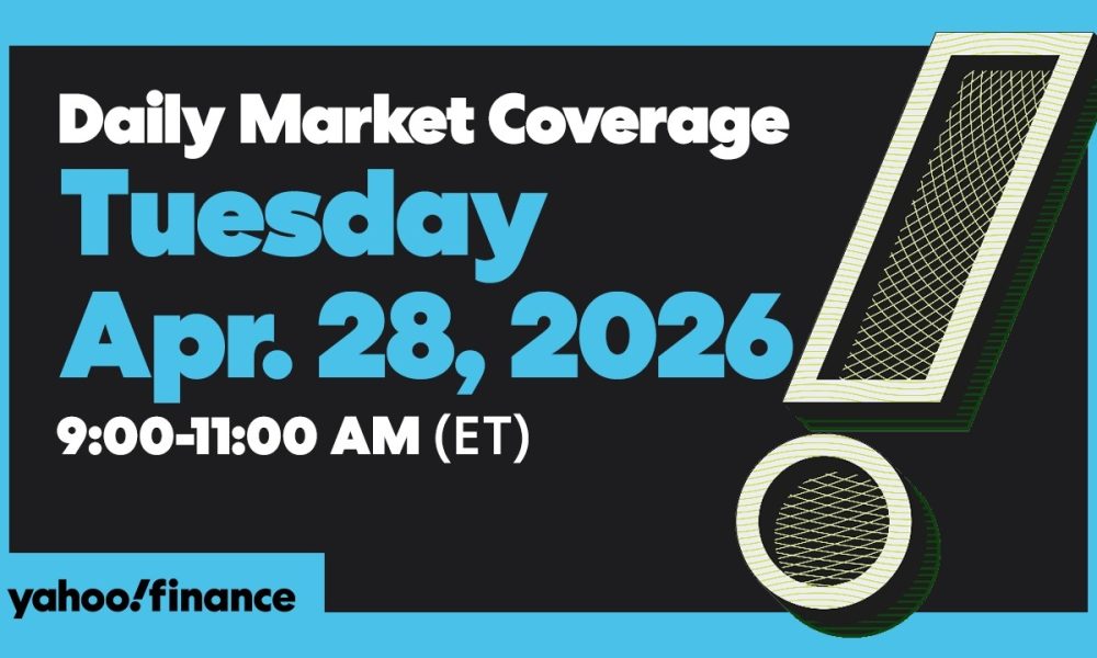 Yahoo Finance Live: S&P 500 and Nasdaq sink as OpenAI-linked stocks falter | Apr. 28, 2026