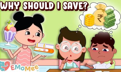 Why Should I Save Money? | Save, Spend, Share | Financial Literacy For Kids | Piggy Bank | EMoMee