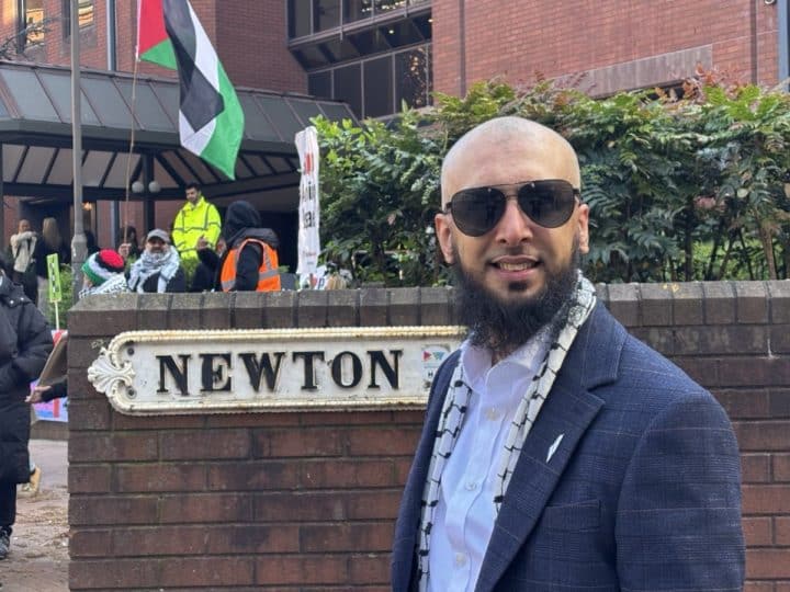 Majid Freeman outside Birmingham Crown Court