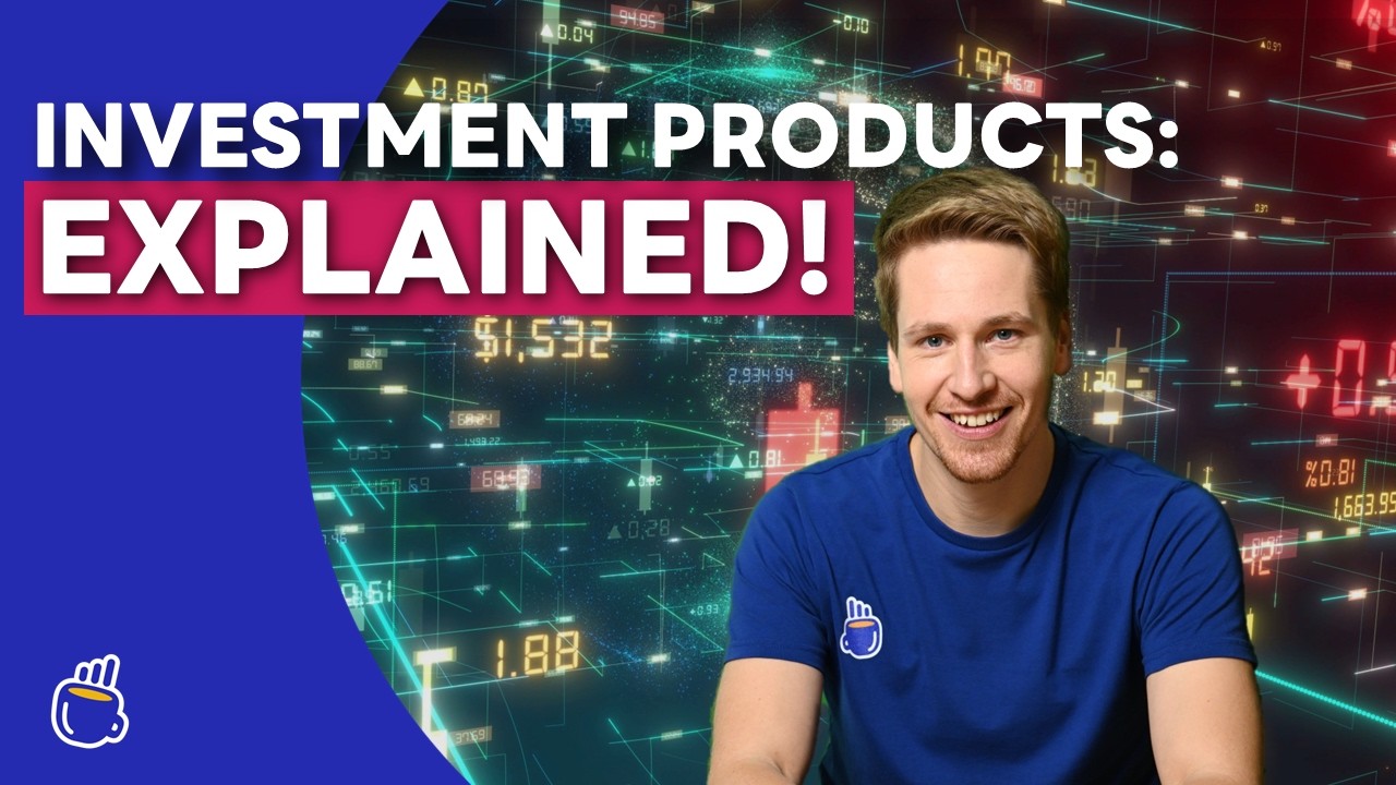 Stocks, ETFs, crypto? 5 financial products explained simply
