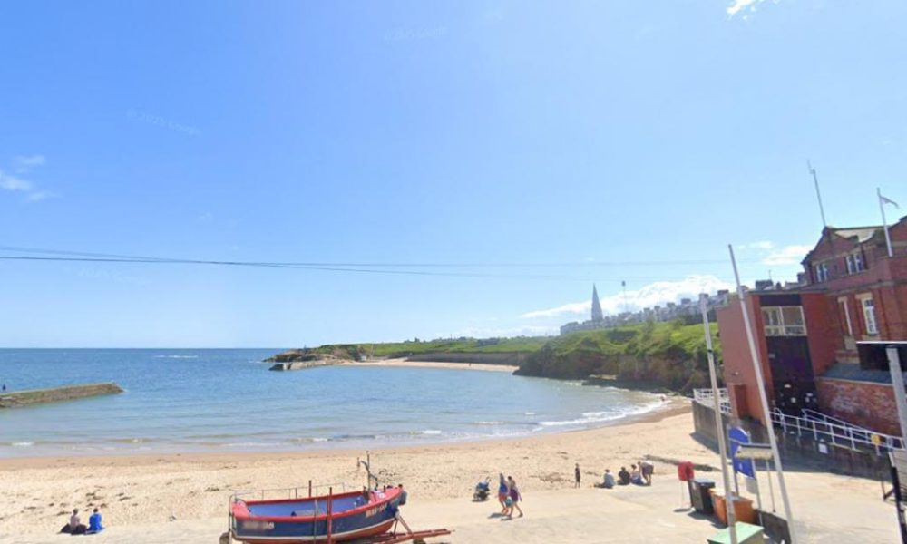 Work done at Cullercoats beach after Brown Flag 'win'