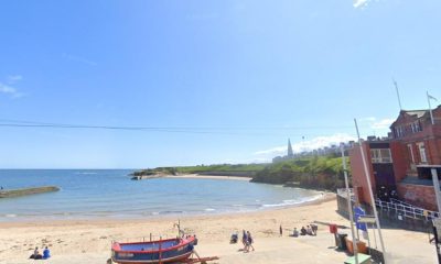 Work done at Cullercoats beach after Brown Flag 'win'