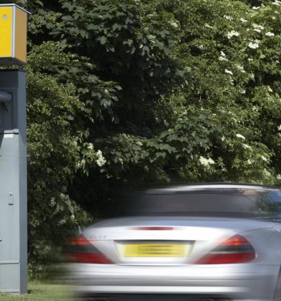 How far away can a speed camera catch you speeding?