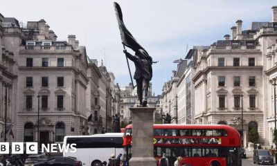 Banksy confirms he is behind new statue in central London