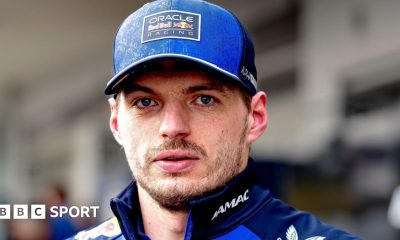 Max Verstappen and race engineer Gianpiero Lambiase in conversation at the 2026 Japanese Grand Prix