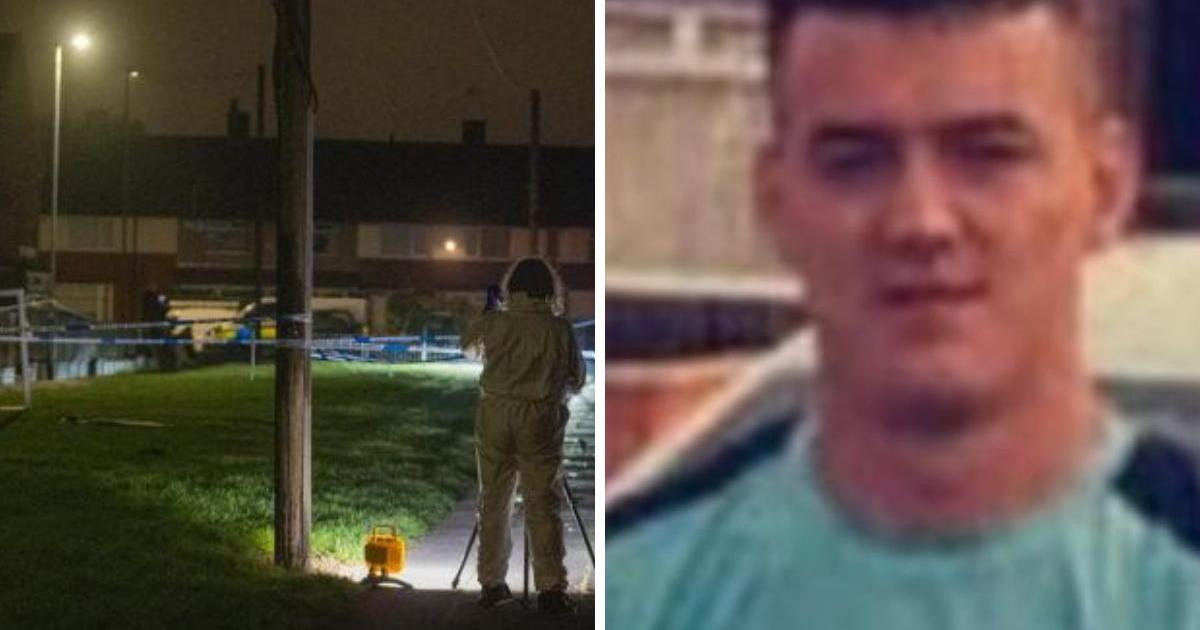 Stockton murder accused denies using machete in attack