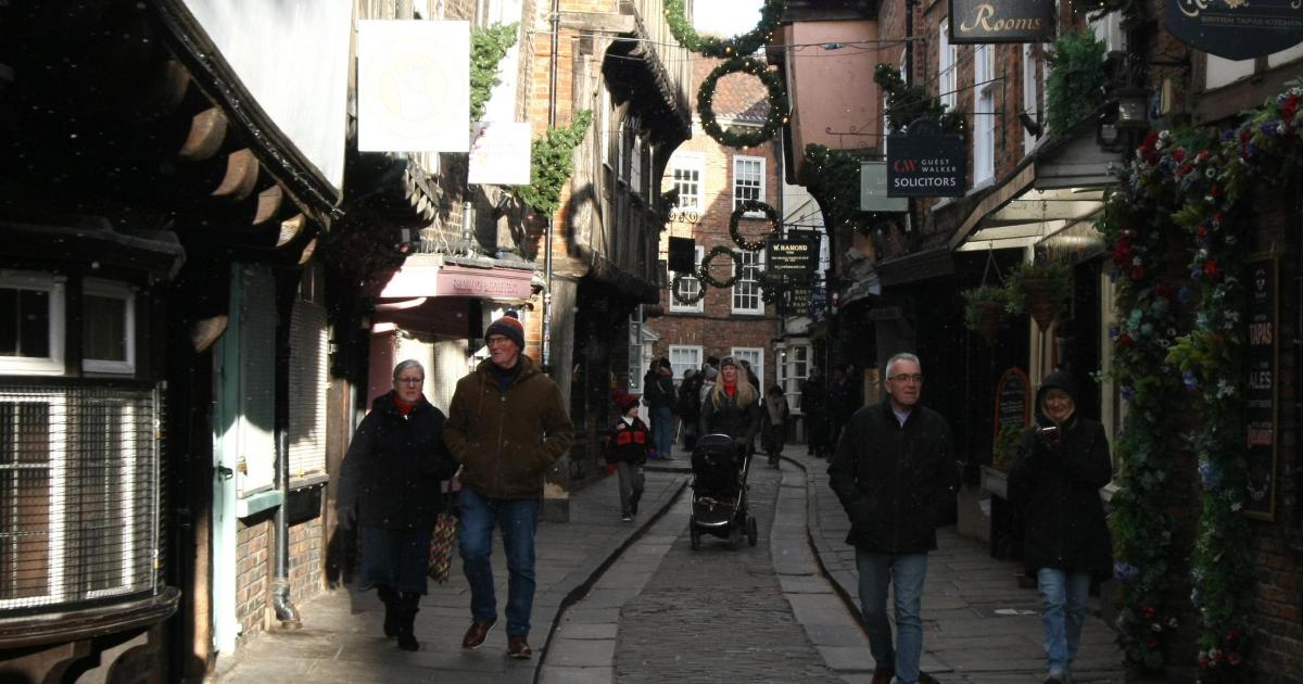 York's Shambles was worse in the old potty-emptying days!