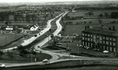 Where does Scotch Corner on the A1(M) get its name from?