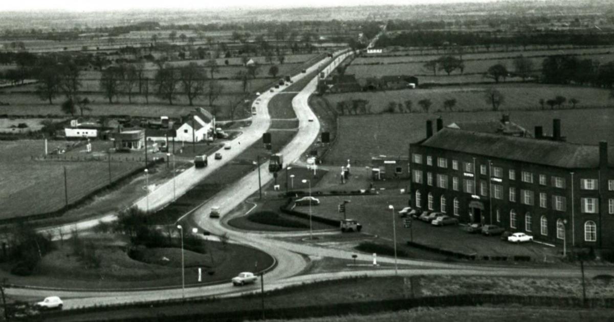 Where does Scotch Corner on the A1(M) get its name from?