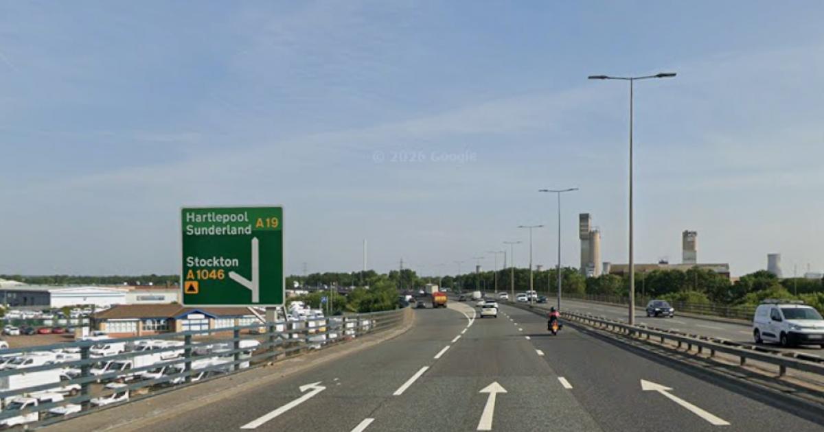 One taken to hospital after 'medical emergency' on Middlesbrough A19