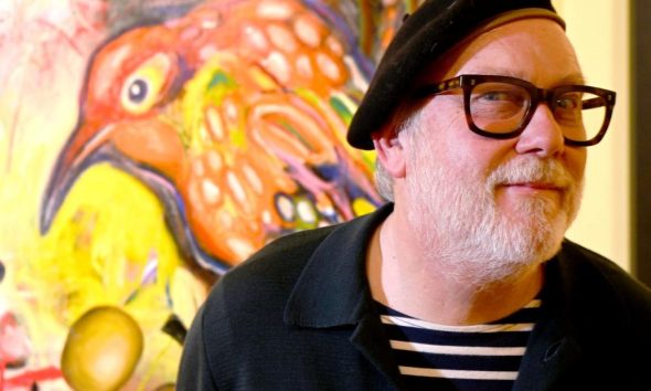 Jim Moir aka Vic Reeves on his bird paintings exhibition