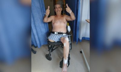 Stockton grandad lost leg after forklift ran over him at work