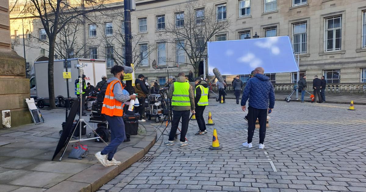 ITV drama 'Saviour' filming in Bolton town centre