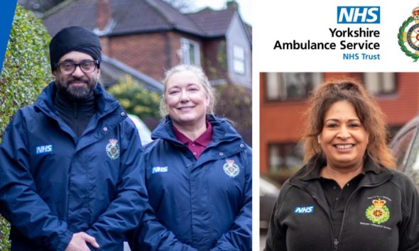 Yorkshire Ambulance Service seeks volunteers for three roles