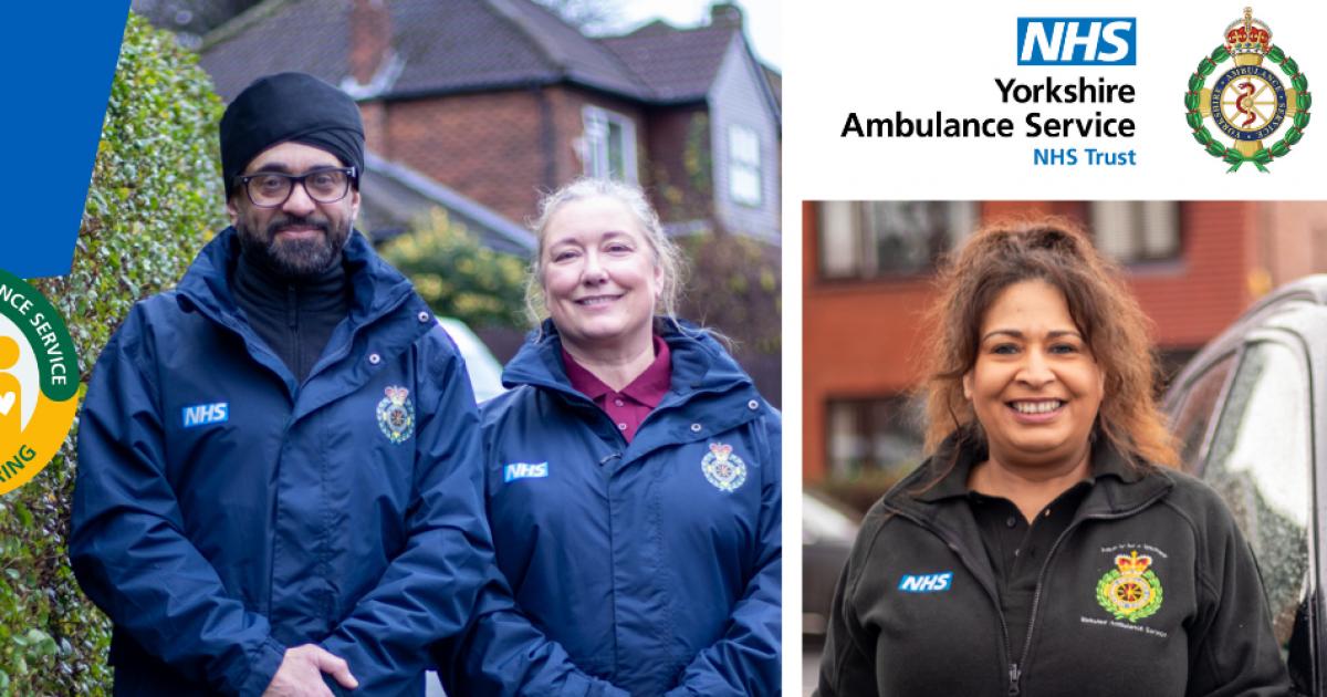 Yorkshire Ambulance Service seeks volunteers for three roles