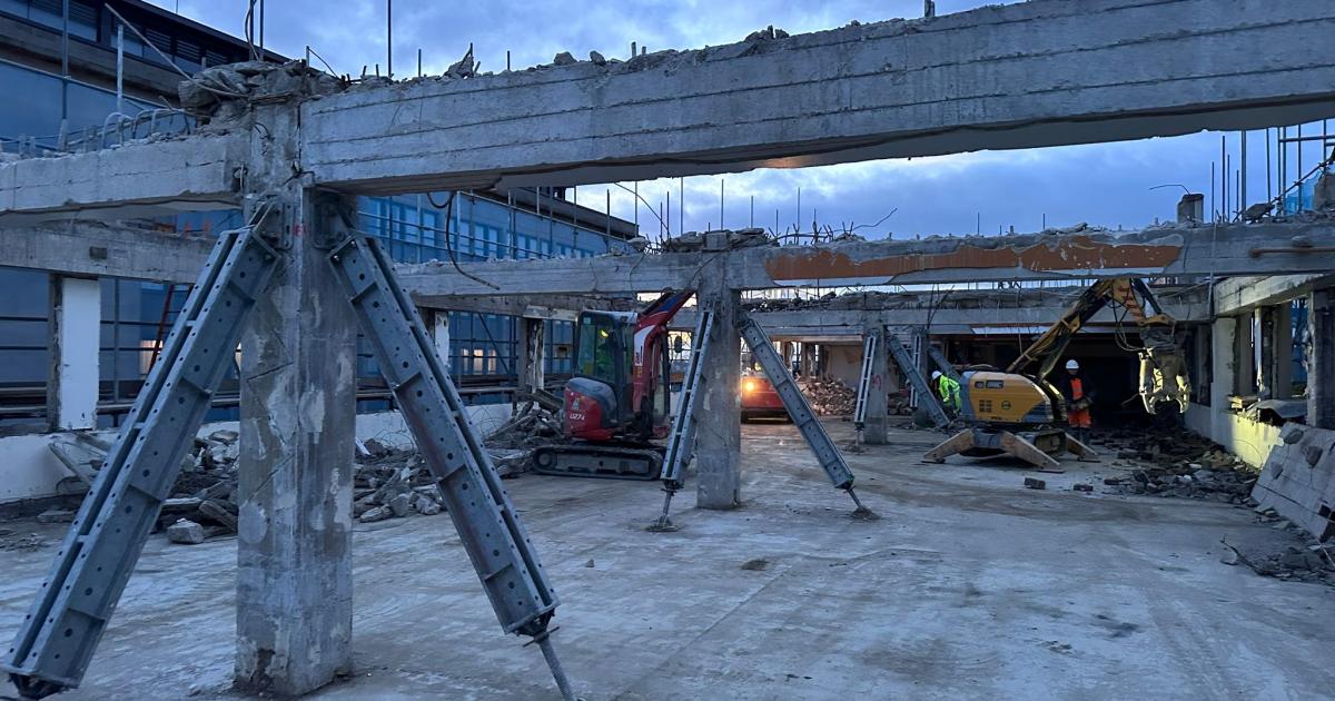 Allclear Demolition on plans to clear site for Dakota Hotel