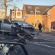 Wigan Road crash brings down traffic lights on island