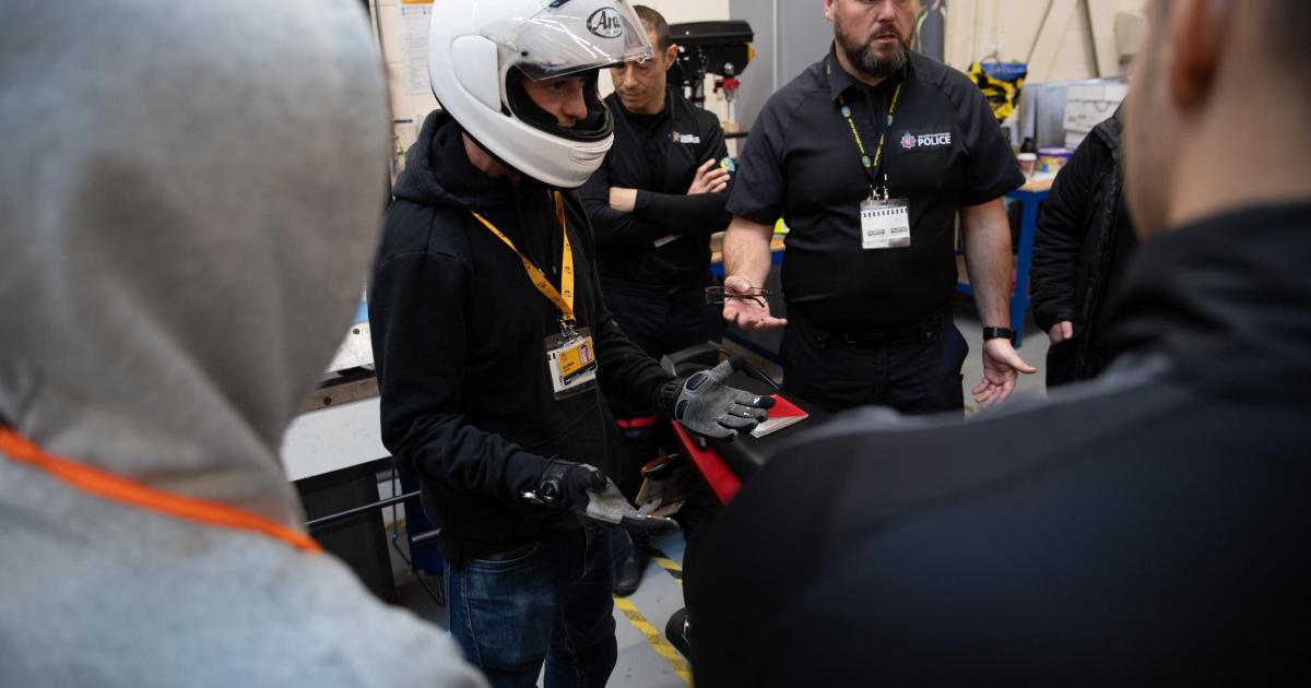 Bolton College lecturer on helping young people in Ready Riders scheme