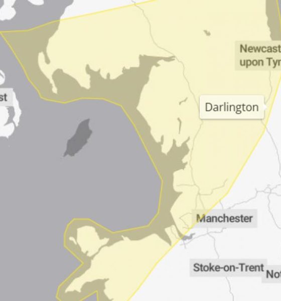Met Office extended Storm Dave yellow weather warning