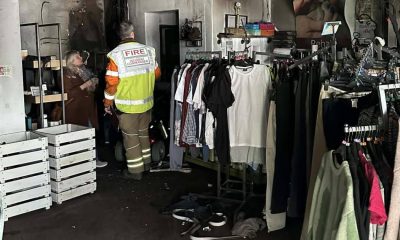 Whitby Wildlife Charity Shop, Flowergate, shut after fire