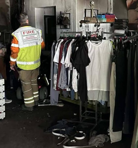 Whitby Wildlife Charity Shop, Flowergate, shut after fire