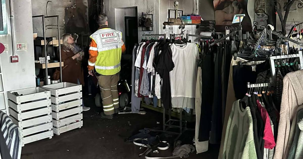 Whitby Wildlife Charity Shop, Flowergate, shut after fire
