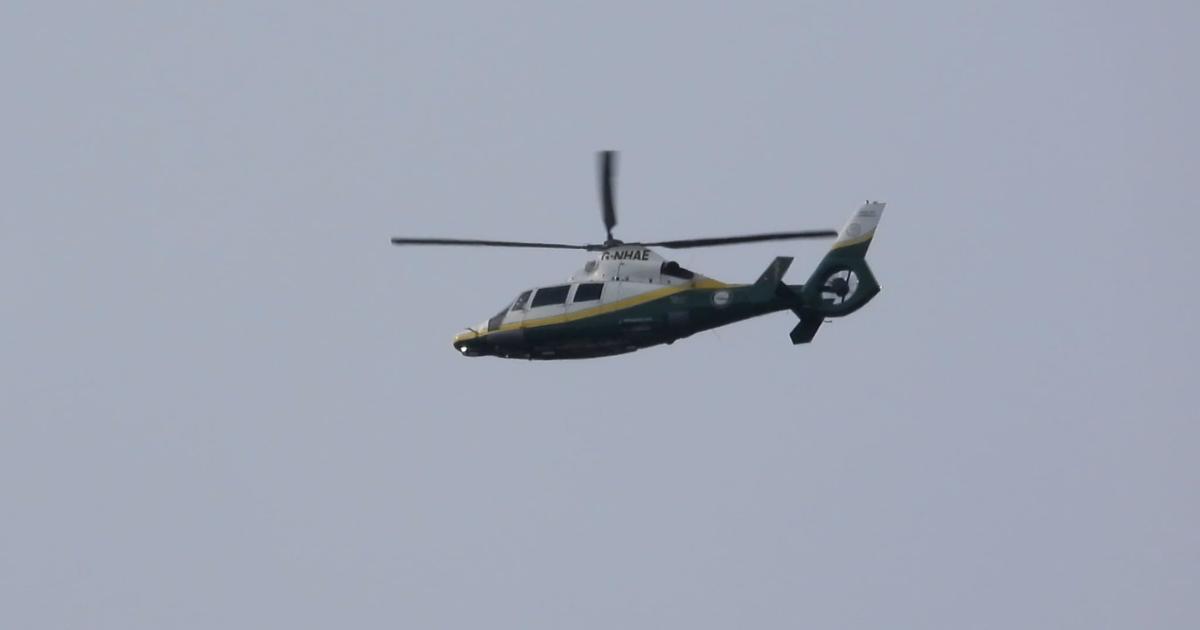 Air ambulance attend Aldam street, Darlington crash