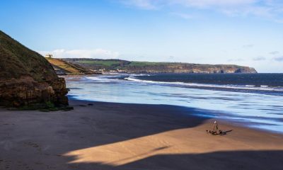 Crews called to 'deliberately' lit bonfire on Whitby beach