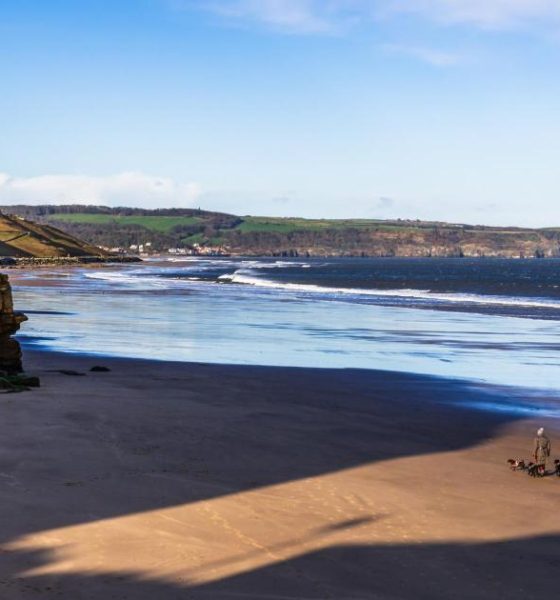 Crews called to 'deliberately' lit bonfire on Whitby beach