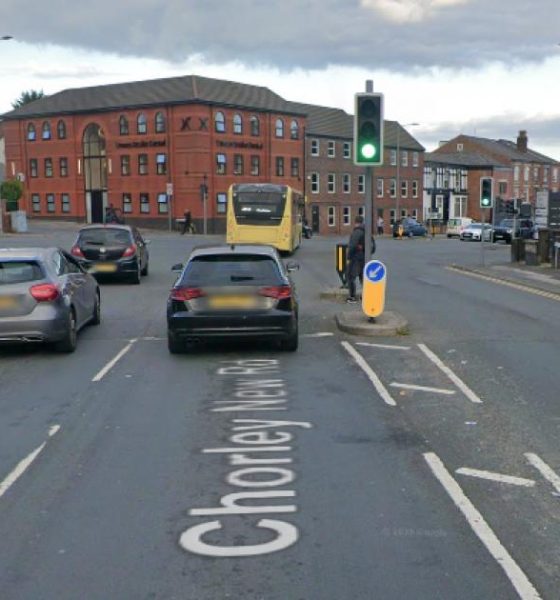 Chorley New Road reopens after crash involving cyclist