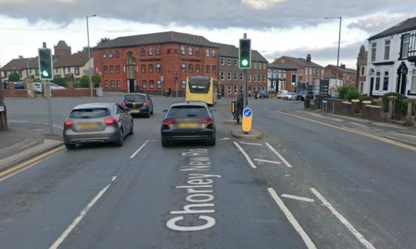 Chorley New Road reopens after crash involving cyclist