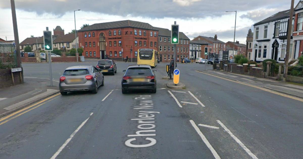Chorley New Road reopens after crash involving cyclist