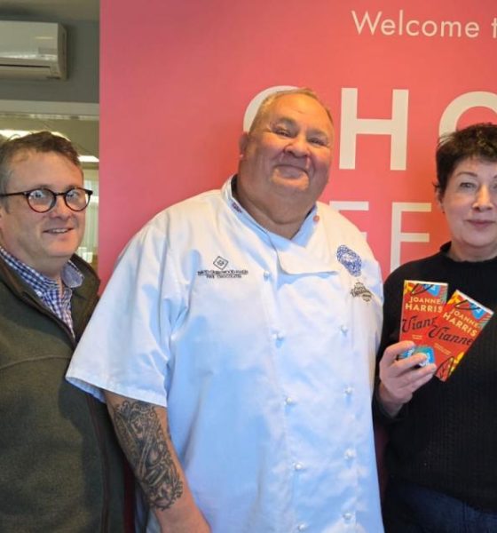 Joanne Harris - Choc Affair and Chocolat & Co fundraiser