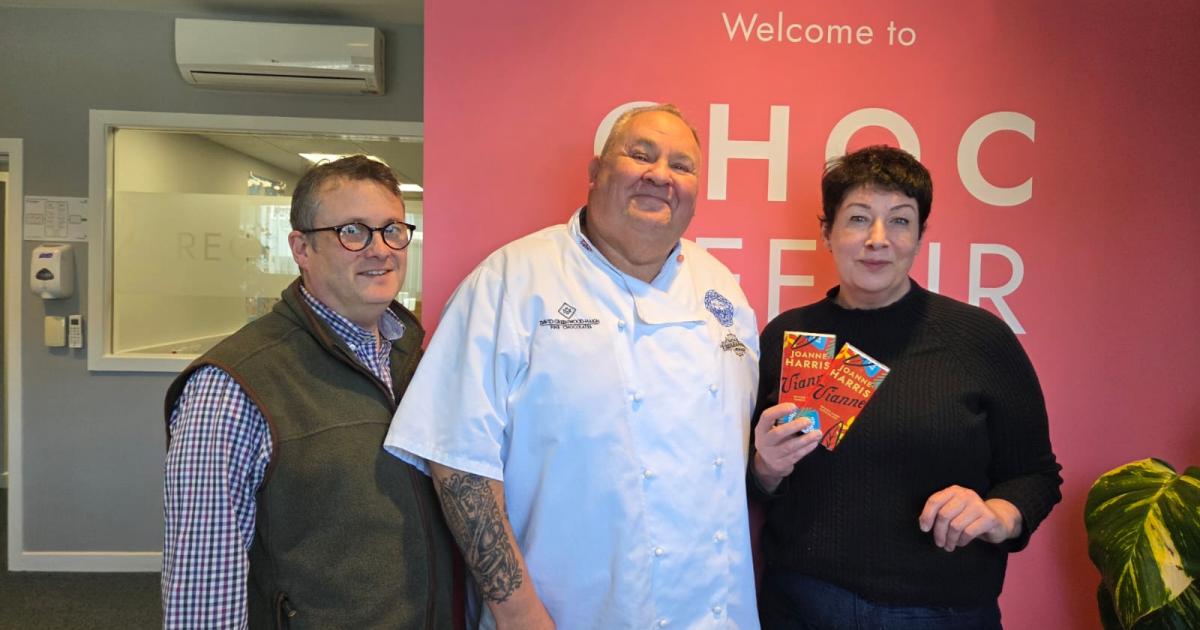 Joanne Harris - Choc Affair and Chocolat & Co fundraiser