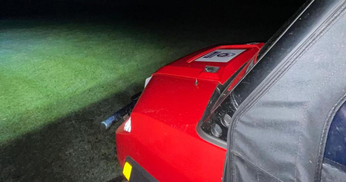 Three walkers safely rescued from Pendle Hill at night