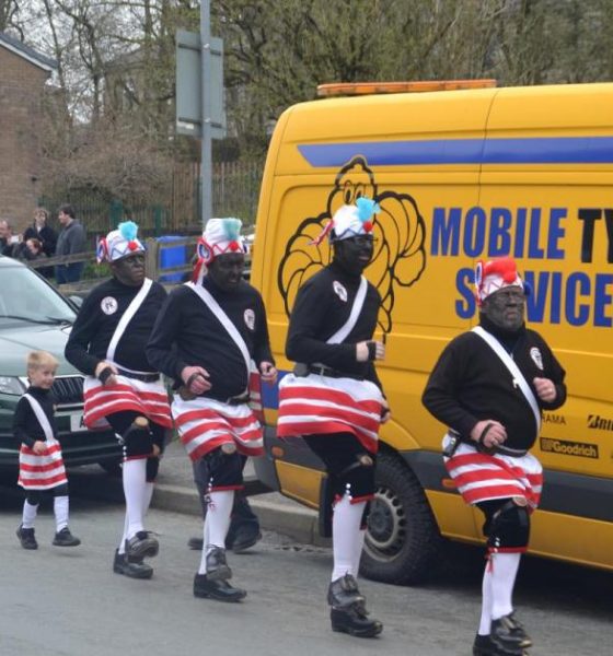 Britannia Coconut Dancers perform in Easter Saturday event