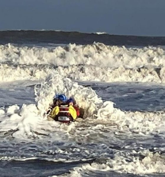 People almost 'cut off' by tide in Robin Hood's Bay