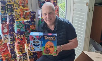 I am Reusable food bank bumper Easter egg delivery